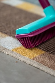 Vassoura Emborrachada com Cerdas de Silicone Noviça - Limpeza Eficiente e Sem Poeira, Ideal para Pets - imagem 4