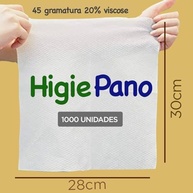 Lenço Multiuso HigiePano 1000 Unidades - Toalha Descartável Macia e Absorvente para Limpeza e Higiene - imagem 4