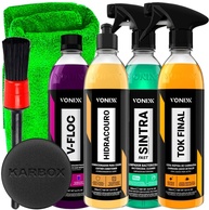 Kit Completo Vonixx: Limpeza, Brilho e Proteção para seu Carro | Hidratante, Shampoo, Carnaúba e Acessórios - imagem 1