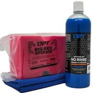 Kit Limpeza Carro Optimum ONR + Esponja BRS: Lavagem Sem Enxágue e Brilho Impecável - imagem 2