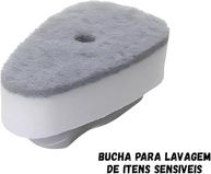 Escova de Limpeza 2 em 1 com Dispensador de Detergente | Cabo Ergonômico e Multiuso para Casa - imagem 5