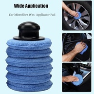 Almofadas Aplicadoras de Cera de Microfibra - 12,7 cm | Para Polimento e Limpeza de Carros - imagem 3