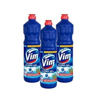 Kit 3 Desinfetantes Vim Multiuso Cloro Gel Original 700ml - Limpeza Profunda e Desinfecção Total - imagem 2