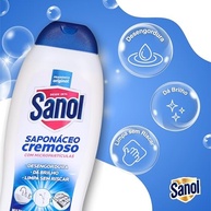 Sanol Limpador Multiuso Cremoso Clássico 500ml - Fórmula com Micropartículas para Limpeza Profunda - imagem 4