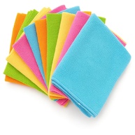 Kit 5 Panos de Microfibra para Limpeza Pesada - Multiuso e Reutilizável 25x25cm - imagem 1