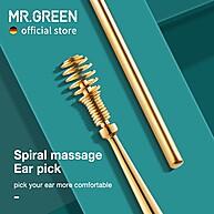 Limpeza de Ouvidos Segura: Massageador Espiral 360° Mr.Green - imagem 1