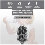 Escova de Limpeza Versátil para Garrafas, Mamadeiras e Recipientes - Durável e Eficiente - imagem 5