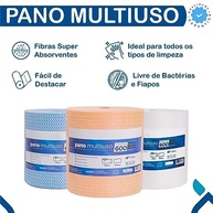 Pano Multiuso Inoven 28x240m 35G Branco - Superabsorvente e Durável para Limpeza Total - imagem 5