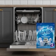 Pastilha para Limpeza de Máquina de Lavar Louça Unik - 2 Unidades | Limpeza Profunda e Prática - imagem 3
