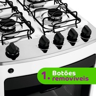 Fogão Consul 4 Bocas: Praticidade e Limpeza! - imagem 2