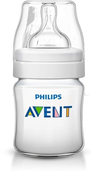 Mamadeira Clássica 125 ml Philips Avent - Anticólica, Ergonômica e Fácil Limpeza - imagem 1