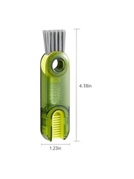 Escova de Limpeza 3 em 1 Multifuncional - Ideal para Mamadeiras, Garrafas e Copos - imagem 3