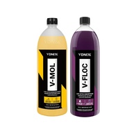 Kit V-Mol Desengraxante 1.5L + V-Floc Concentrado 1.5L: Limpeza Profissional Automotiva Completa - imagem 1