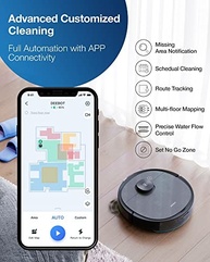 ECOVACS Deebot T8 AIVI - Robô Aspirador Inteligente com IA, Mapeamento a Laser e Limpeza Personalizada - imagem 4