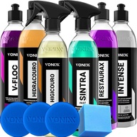 Kit Completo Lavagem e Revitalização Automotiva Vonixx: Limpeza Interna e Externa Profissional - imagem 1