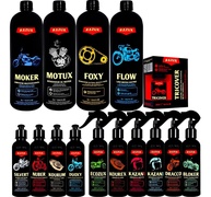 Kit Razux Lavagem de Moto Completo Profissional - 15 Produtos para Limpeza Total - imagem 1