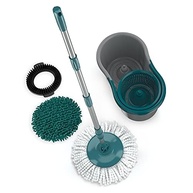 Kit Mop Giratório Fit + 3 Refis Extras + Cabo Extensor - Limpeza Inteligente e Prática - imagem 3
