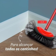 Kit Limpeza Profissional com Vassouras Natural e Sintética - Cabo Resistente Condor - imagem 4