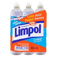 Detergente Limpol Cristal Leve Mais Pague Menos 6/500ML - Limpeza Brilhante com Economia - imagem 2