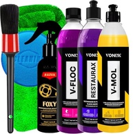 Kit Completo Vonixx: Limpeza Profissional Automotiva Shampoo, Revitalizador e Mais! - imagem 2