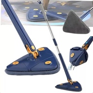 Mop Triangular Giratório 360° com Função Espremedor – Limpeza Profunda em Cantos e Superfícies Difíceis - imagem 2