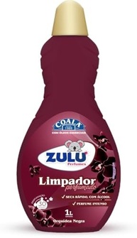 Limpador Perfumado Zulu 1L Orquídea Negra - Limpeza com Fragrância Sofisticada - imagem 2