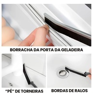 Kit 2 Escovas de Limpeza Multiuso para Cantos e Fendas - Ideal para Trilhos, Janelas, Teclado, Rejunte, Carro e Ar Condicionado - imagem 3