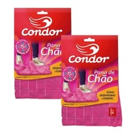 Kit 2 Panos de Chão em Microfibra 70x50cm - Limpeza Profunda para Pisos e Janelas - imagem 2