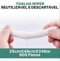 Pano de Limpeza Multiuso Wiperplus Pro50 25x40cm - Alta Absorção e Durabilidade - imagem 3