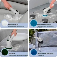 Esfregão Elétrico 9x1 Mop - Limpeza Profunda e Eficiente para Pisos e Superfícies - imagem 5
