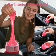Pacote com 2x Gel de Limpeza Automotiva Reutilizável - Aroma Rosa para Detalhes Internos - imagem 5