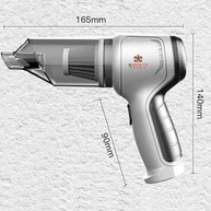 Aspirador Portátil 3 em 1 XGROWTH: Soprador e Sugador Sem Fio Recarregável USB - Limpeza Completa! - imagem 4