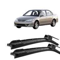 Par de Palhetas Limpadoras Silicone para Honda Civic (2001-2006) - Limpeza Impecável! - imagem 2