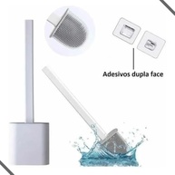Escova de Banheiro em Silicone Premium - Limpeza Eficiente e Antibacteriana - imagem 5