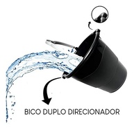 Balde para Limpeza com Bico Duplo 10L - Arqplast | Prático e Durável para Toda Casa - imagem 4