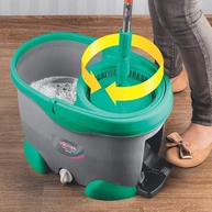 Noviça Mop Balde Twister Turbo 17L com Centrífuga e Microfibra - Limpeza Profunda sem Esforço - imagem 3