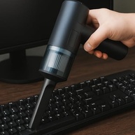 Aspirador Portátil USB: Limpeza Rápida e Eficiente para Carro, Mesa e Teclado - imagem 3