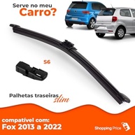Palheta Limpadora Para-Brisa Traseiro Vigia Slim 10" Fox 2013-2022 - Limpeza Perfeita! - imagem 4