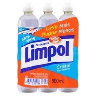 Detergente Limpol Cristal Leve Mais Pague Menos 6/500ML - Limpeza Brilhante com Economia - imagem 1