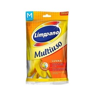 Luvas Multiuso Limppano Tamanho M - Látex com Textura Antiderrapante 3D - imagem 2