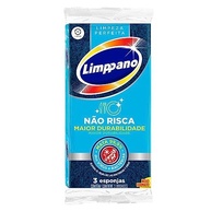 Esponja Limppano Antiaderente Não Risca - Embalagem com 3 Unidades - imagem 2