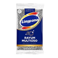 Esponja Limppano Multiuso Rayum - Super Resistente com Revestimento Prateado para Limpeza Sem Riscos - imagem 1