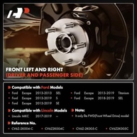 Protetor de Poeira Freio Dianteiro A-Premium para Ford Escape e Lincoln MKC (FWD) - Conjunto 2 Peças - imagem 3