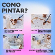 Kit Pintura Terapêutica com Vaso de Rosas Lindas - Pinte e Relaxar - imagem 5