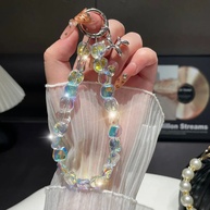 Lindo Cordão de Celular Cristal: Anti-Queda e Estiloso - imagem 1