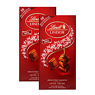 Lindt Lindor Milk: Kit 2 Unidades de Puro Prazer - imagem 1