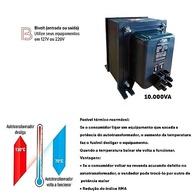 Autotransformador Slim Fit 10000va Bivolt Fusível Force line - imagem 5