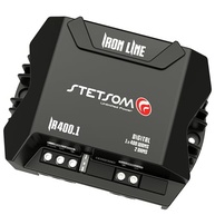Amplificador Stetsom Iron Line IR400.1 400W Mono 2 Ohms: Som Potente e Claro para Seu Carro - imagem 3