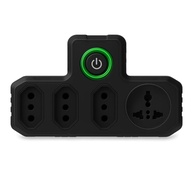 Régua Elétrica Universal 3 Tomadas + Filtro de Linha e Proteção Contra Surtos - imagem 1