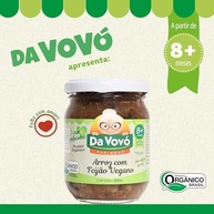 Da Vovó, Papinha Infantil, Vegana, Linha +8, Arroz com Feijão Vegano, 200ml - imagem 4